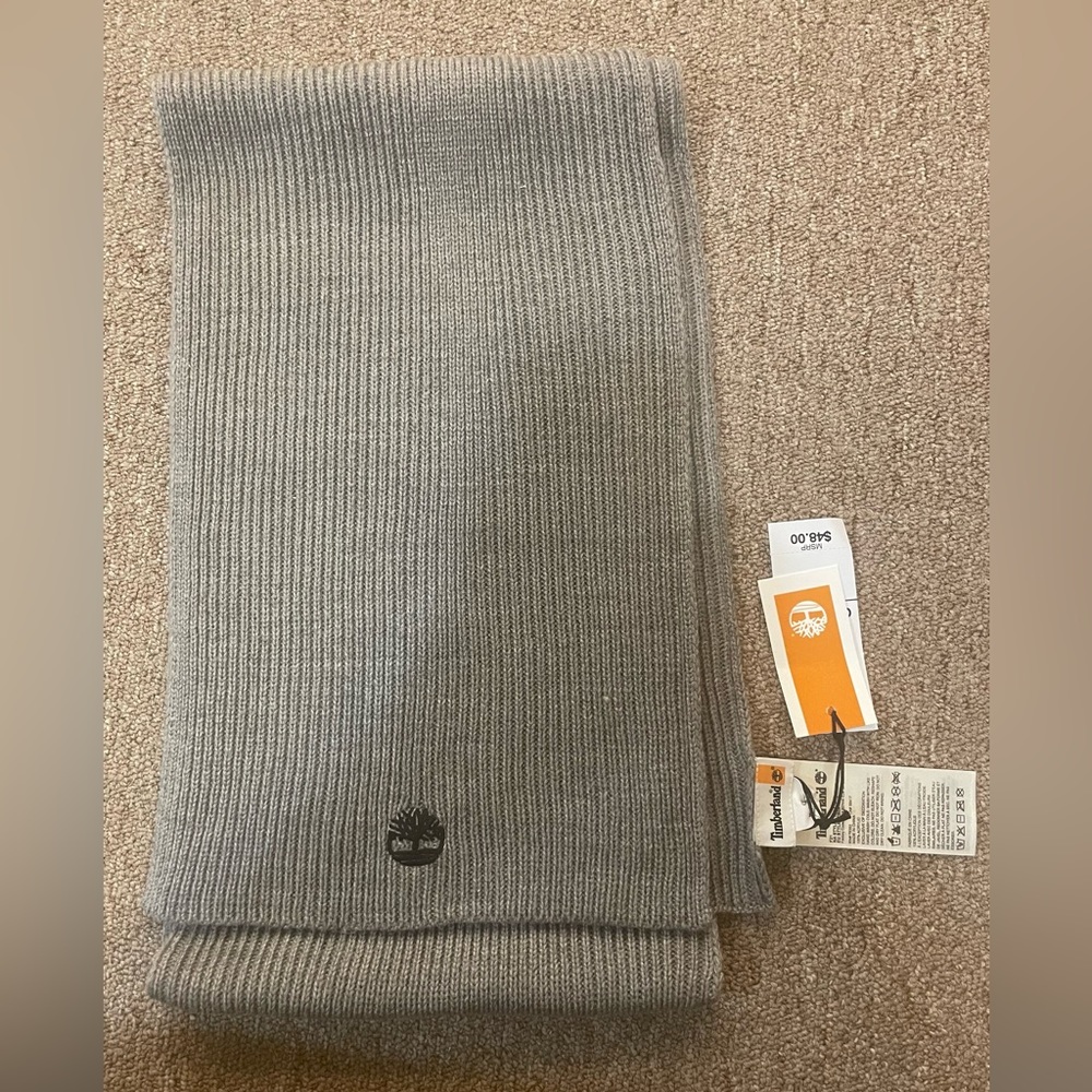 NWT Timberland Gray Scarf